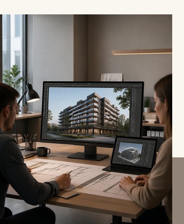 3D визуализация архитектуры и объектов строительства в Тамбове