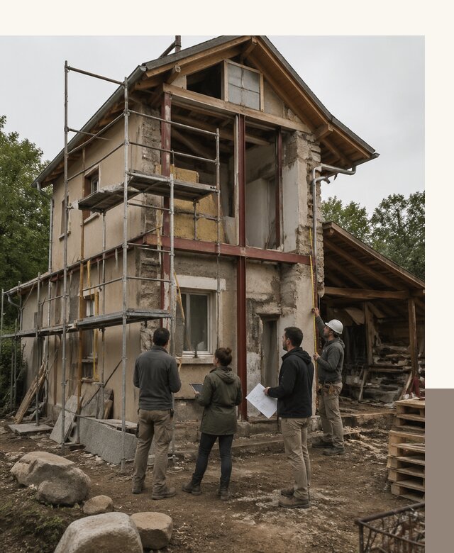 Реконструкция загородного дома под ключ в Тамбове от бюро